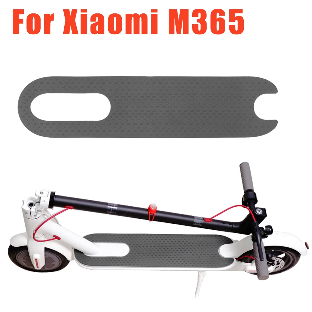 Scooter Anti Skid Foot Pad Cover Deck Rubber Gray Pedal Mat Sticker For Xiaomi M365 Kickscooter Adhesive Silicone Pedal Mat Part