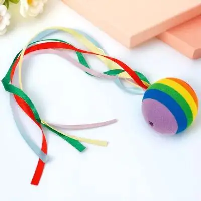 

Car Antenna Rainbow Ball Vehicle Auto Decoration Ball Stylish Cute Antenna Topper For Car Exterior Automotive Parts