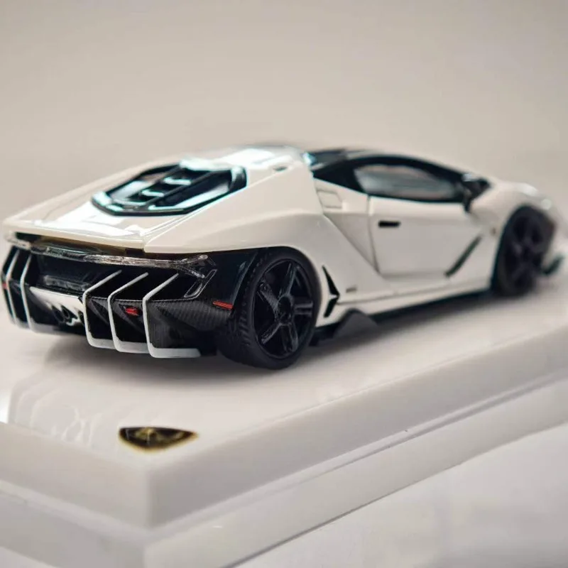 JDL 1:64 LP770-4 لامبورغيني الراتنج اللعب موتور سيارة دييكاست نموذج معدني الهدايا
