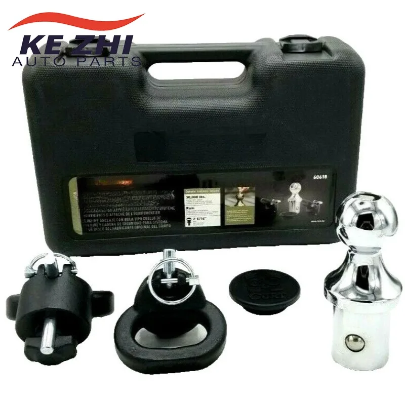 

curt60618 Gooseneck Ball For DODGE RAM 2500 3500 Puck 2-5/16 Trailer Hitch & Anchor Kit 30k