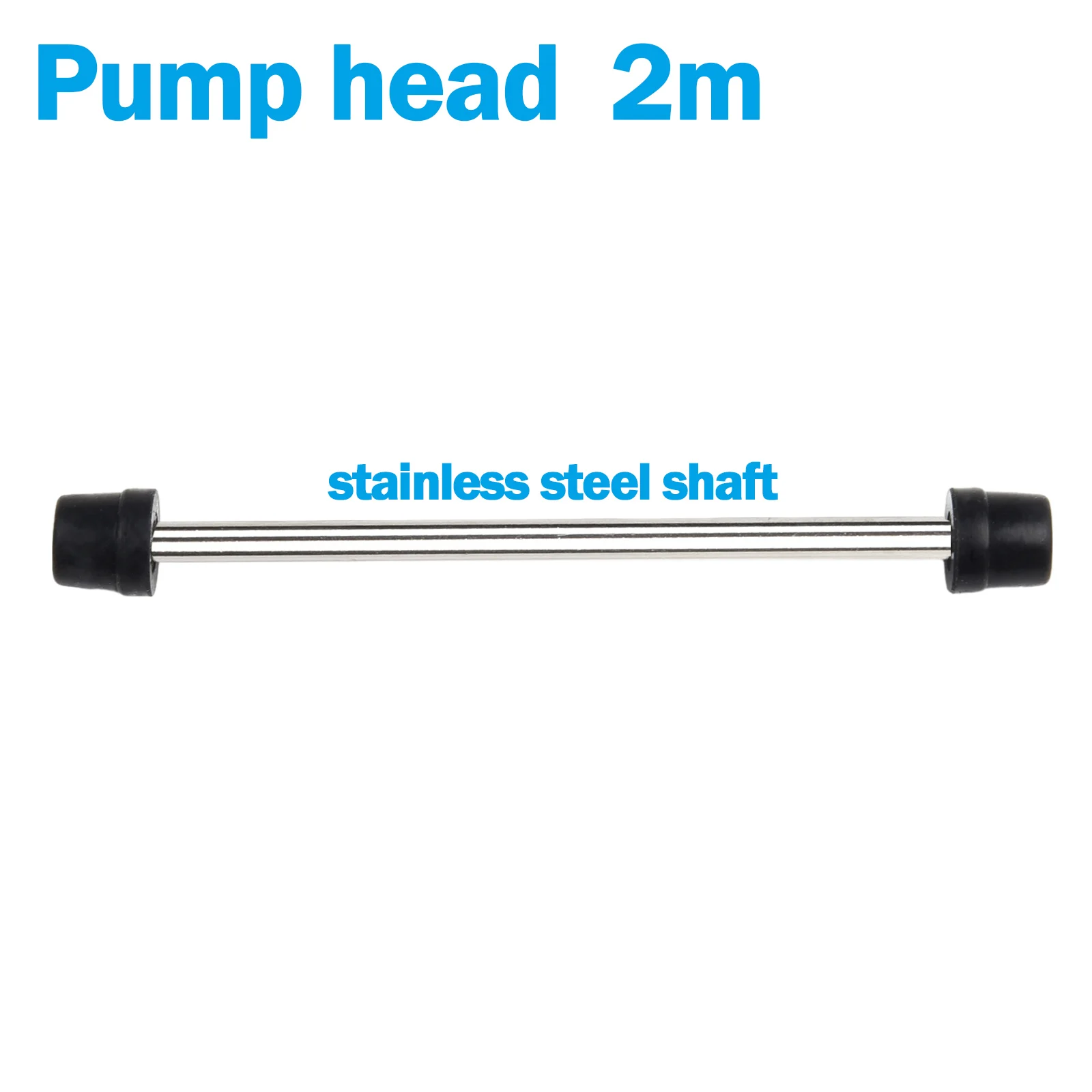 Pump Accessories Stainless Steel Submersible Wear Resistance Accessories Impeller Shaft Engraving Machine 1pcs