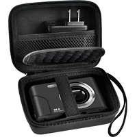 EVA Digital Camera Storage Bag Case Vlogging Protective Shell Scratch Resistant Suitable for Sevenat/AbergBest/Kodak Pixpro 2
