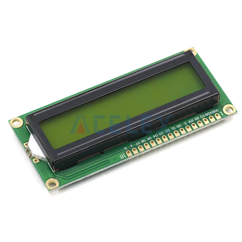 1 Stuks Lcd Module Blauw Groen Scherm Iic/I2c 1602 Voor Arduino 1602 Lcd Uno R3 Mega2560 Lcd1602