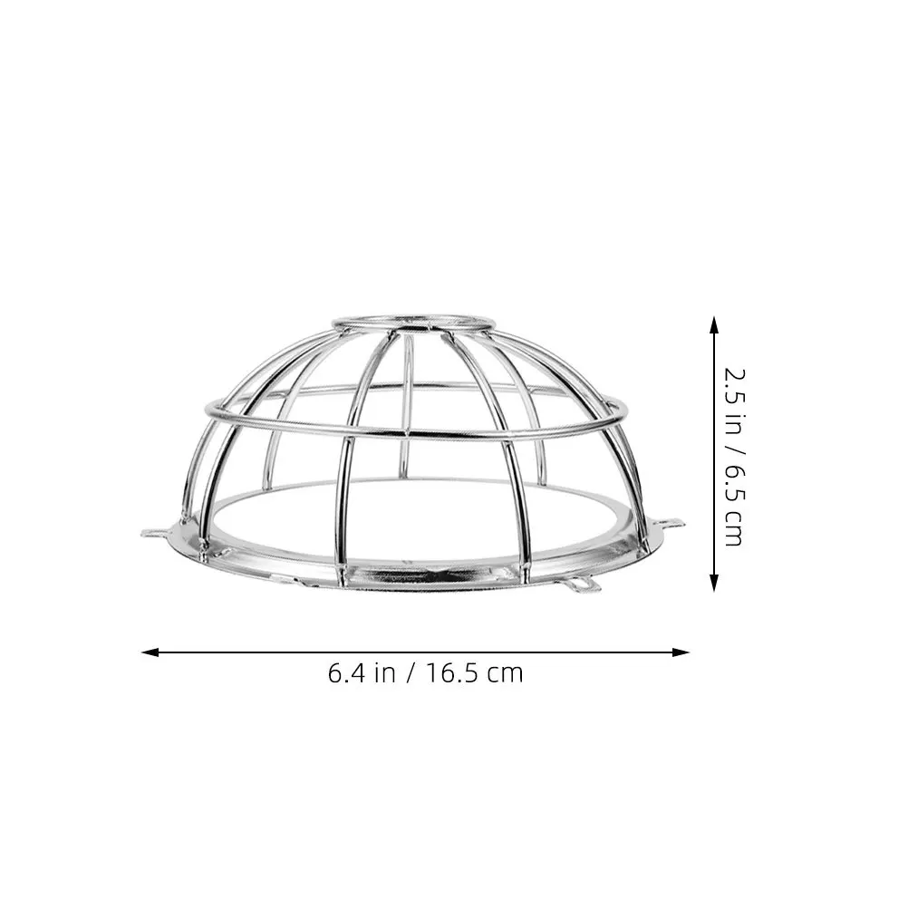 2pcs Fire Sprinkler Protection Cover Guard Cage Durable For Cooking Sensor Transducer Protective Housing