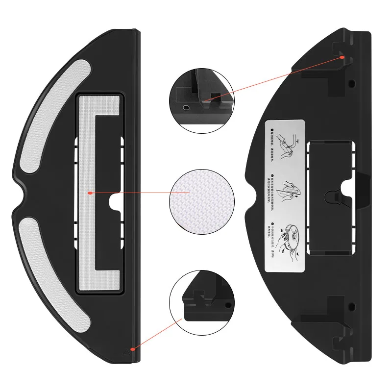 Аксессуары Sun Jade подметание Робот Держатель швабры для Roborock T7 / T7S / T7S Plus