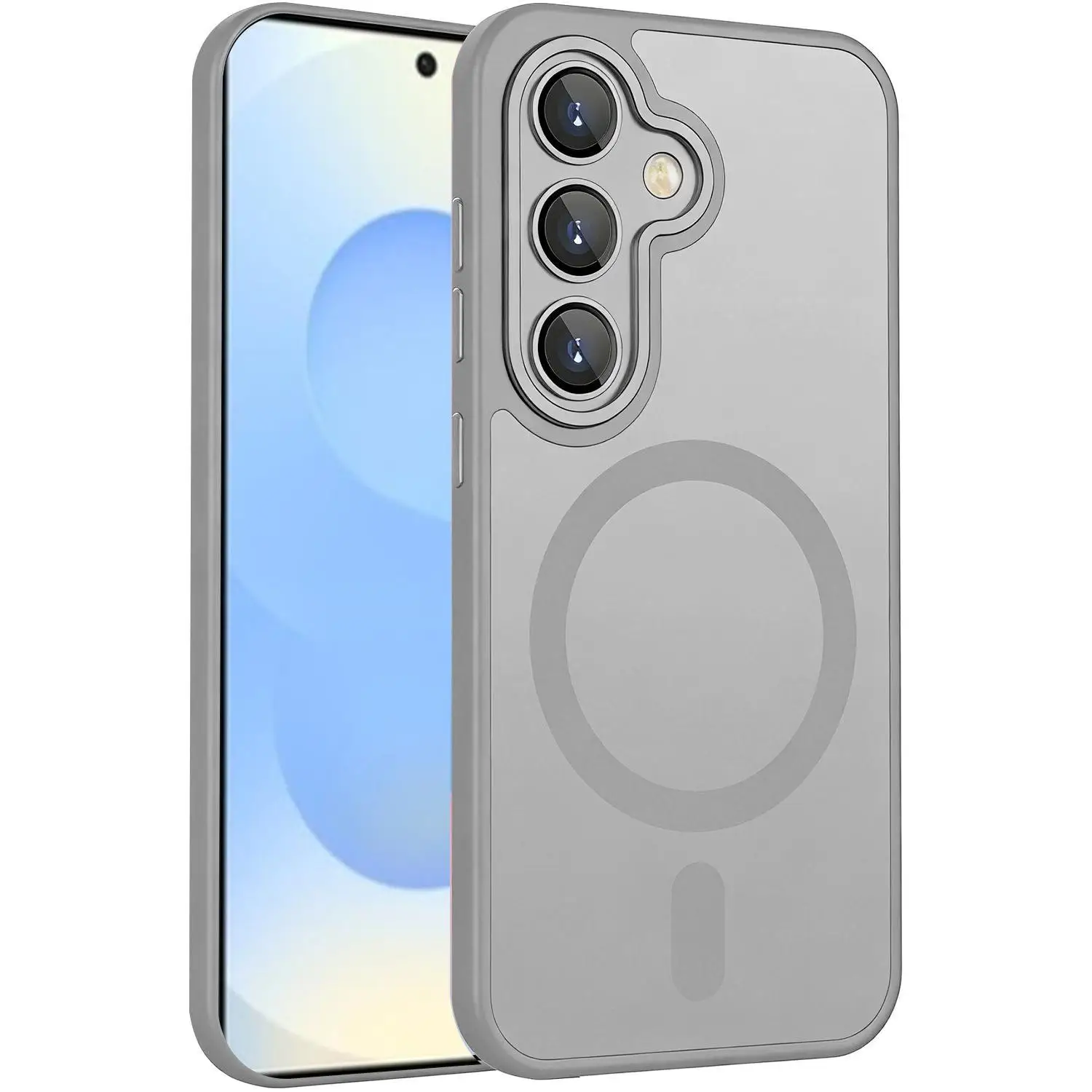 XDcase Skin Feel Magnetic Frosted Phone Case with Lens Film For Samsung Galaxy S26 5G