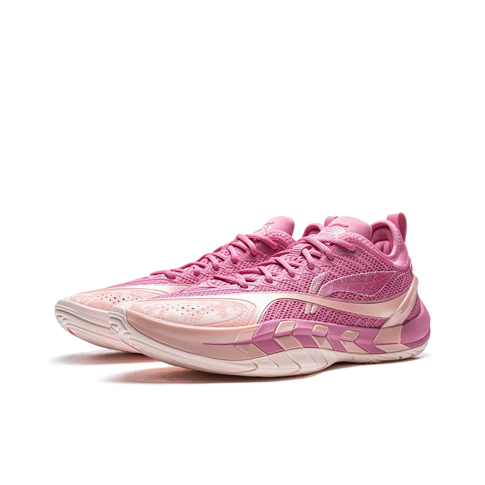 Li Ning BadFive Guerrilla 2 SUPER Low top Basketball Shoes Men's Pink ABFW001-5 view 4