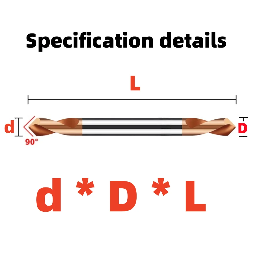 1 unidade 3-12 mm 90 °   Revestimento de estanho carboneto 2 flauta dupla cabeça ponto fixo broca cnc ferramentas broca mecânica