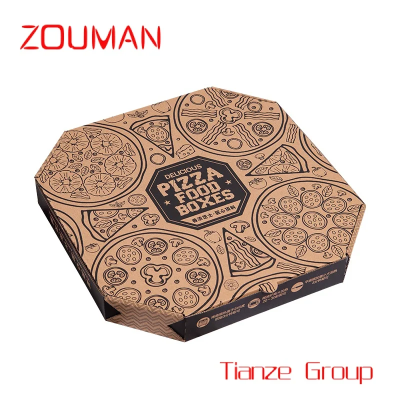 

Custom , 12 ich pizza box eco friendly box package food grade biodegradable box