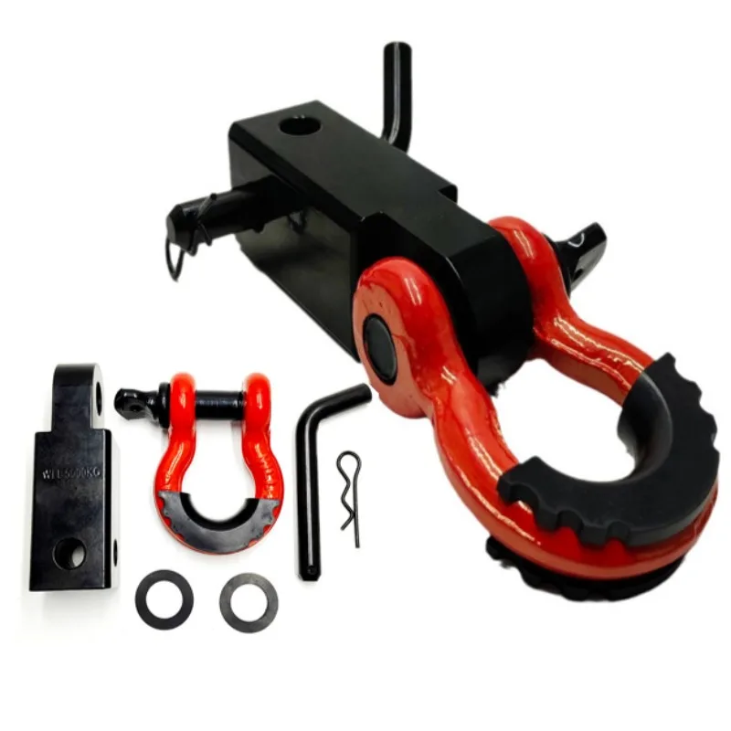 

Shackle carbon steel trailer hook 4.75 tons off-road vehicle rescue self-rescue trailer accessories trailer arm