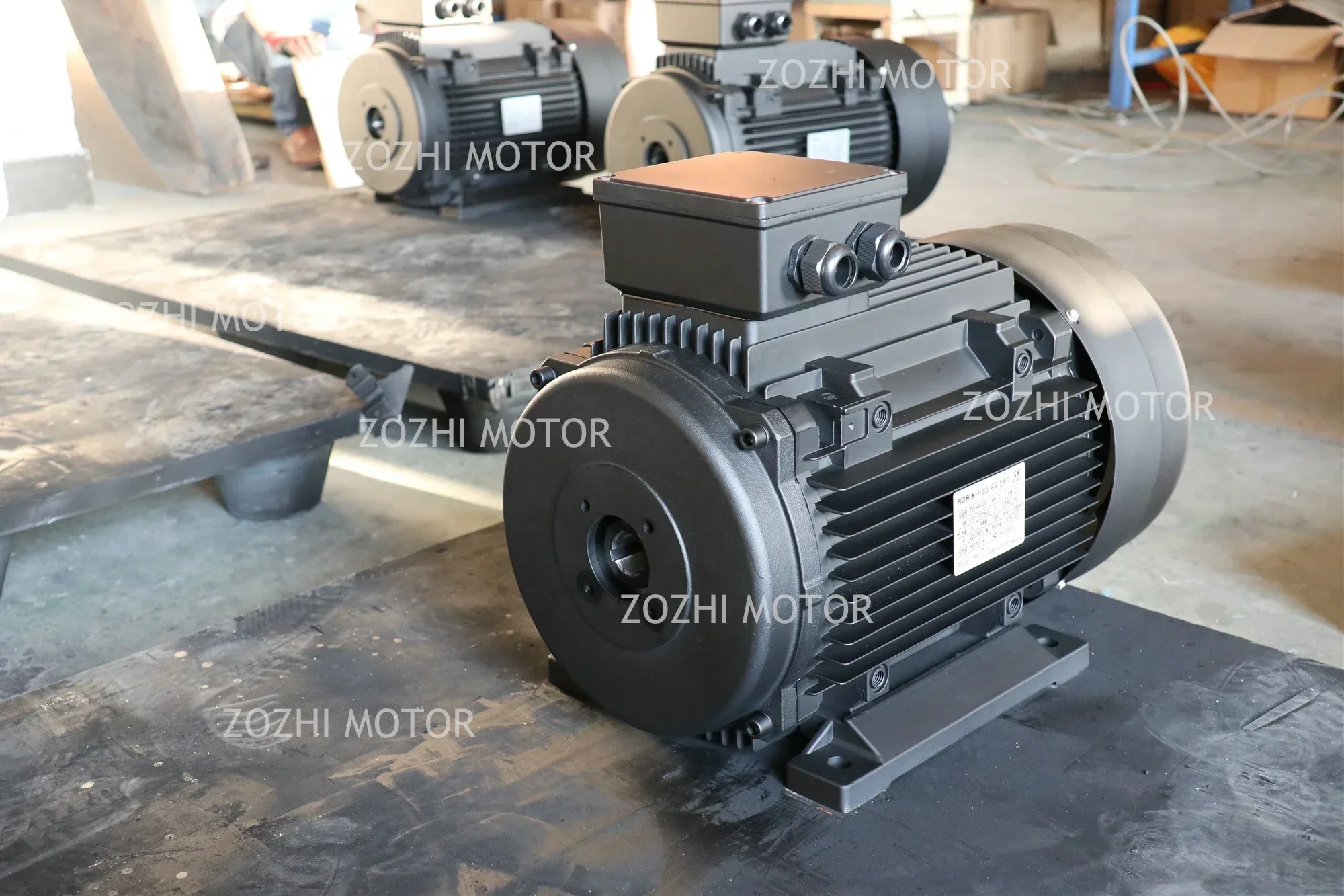 Motor de 5,5 kW con interpump AR Comet para hidrolimpiadoras