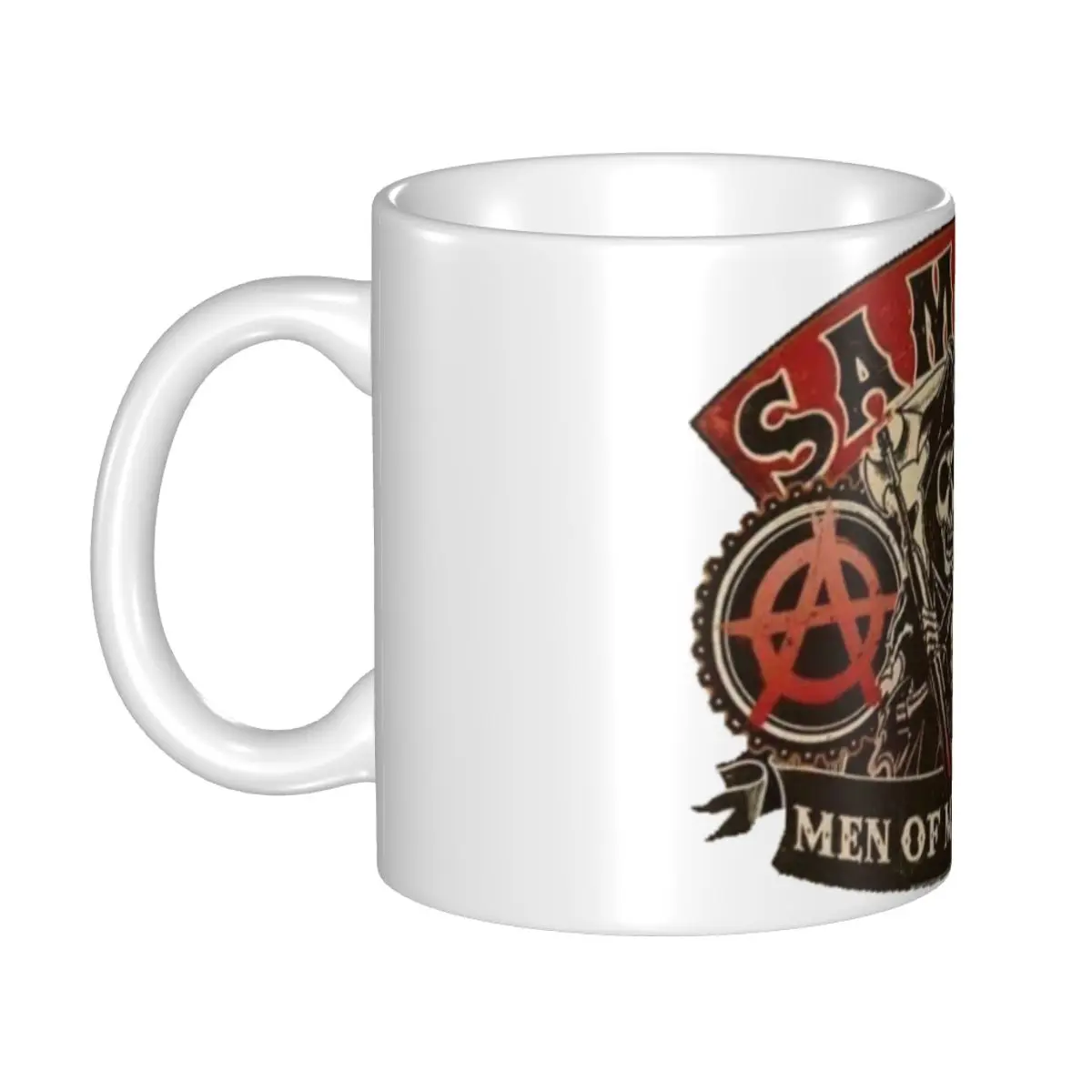 تخصيص أبناء الفوضى الجمجمة الرعب فيلم التلفزيون أكواب القهوة DIY أكواب حليب الشاي السيراميك #4