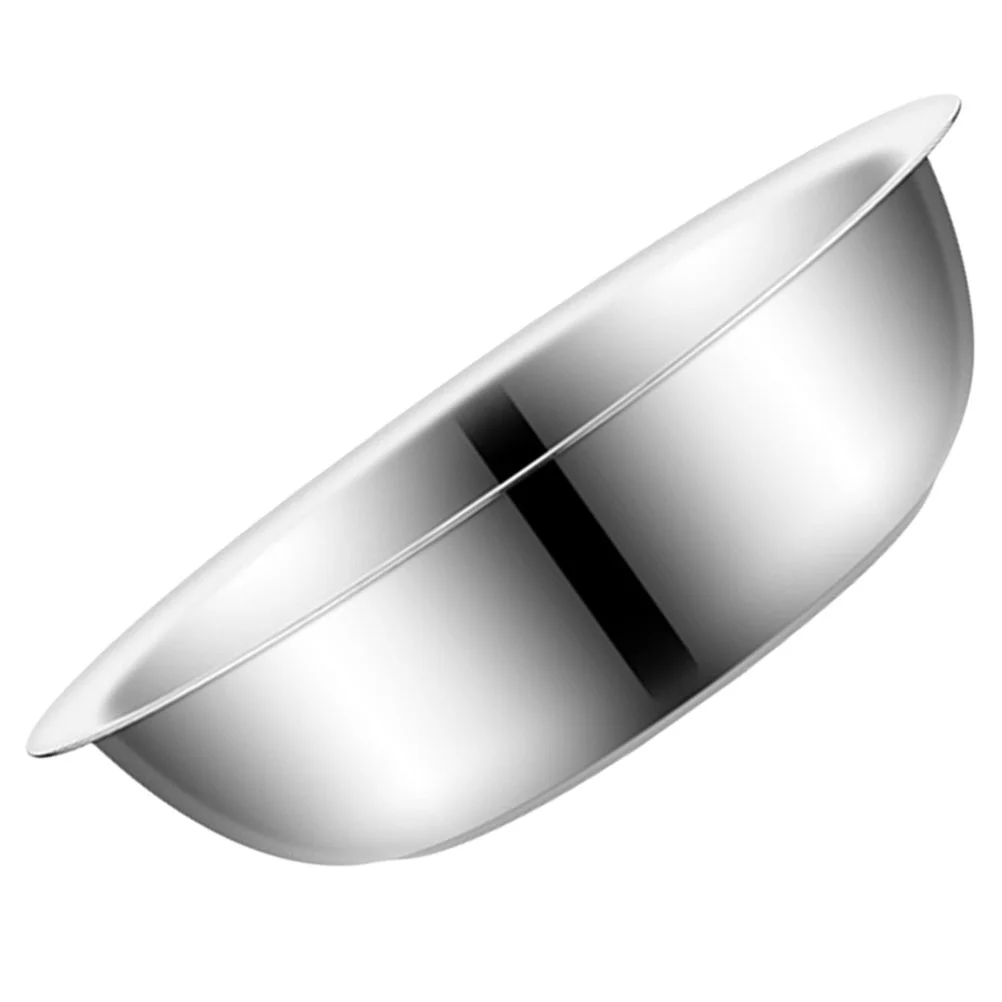 Stainless Steel Basin Bowls for Kitchen Mixing Colander Metal Pans Large Salad Extra