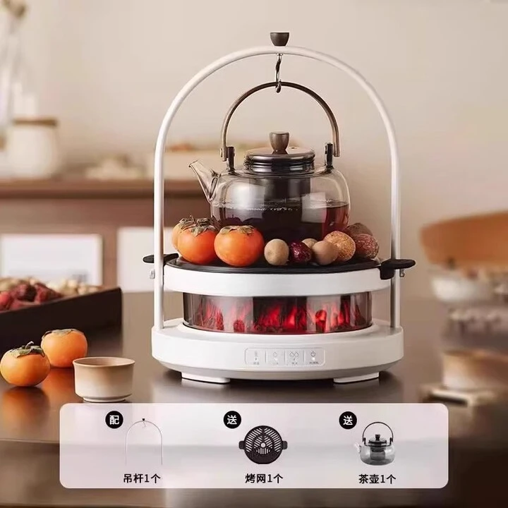 Around the stove tea cooker simulation charcoal fire health pot constant temperature electric ceramic stove tea maker