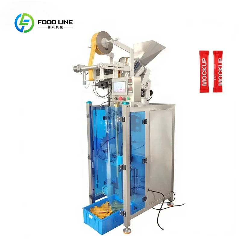 Customized Vertical Form Fill Seal Sachet Packing Machine Stick Pack for Sugar Salt Coffee Spice Powder Liquid Tea Honey Granule