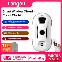 Smart Window Cleaning Robot Electric Intelligent Glass  Robot Vacuum Cleaner for Window Remote Control for Home