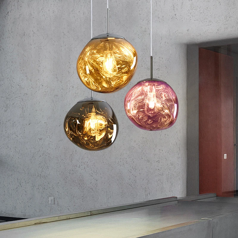 Nordic Lava PVC LED Pendant Lighting Modern Lava Lighting Living Room Indoor Decor Home Fixtures Kitchen Hanging Pendant Lamp