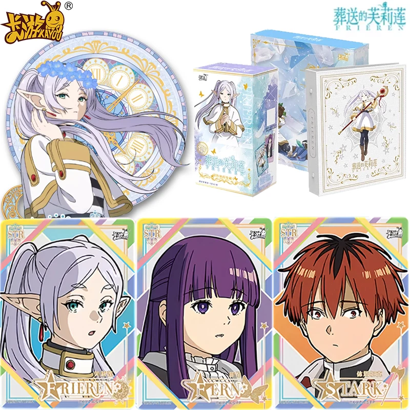 

Оригинальная Frieren KAYOU: концевые карты Beyond Journey, вечный пакет, коллекция Tom 1, оригинальная коробка, периферийные устройства в стиле аниме, детский подарок