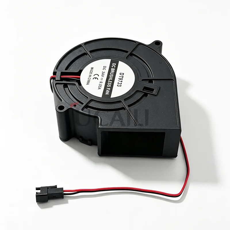 Ventilateur à forte aspiration Jucaili pour imprimante, ventilateur DC 10 cm 24V 0.55A pour imprimante grand format Allwin Xuli, ventilateur souffleur de papier sans balais