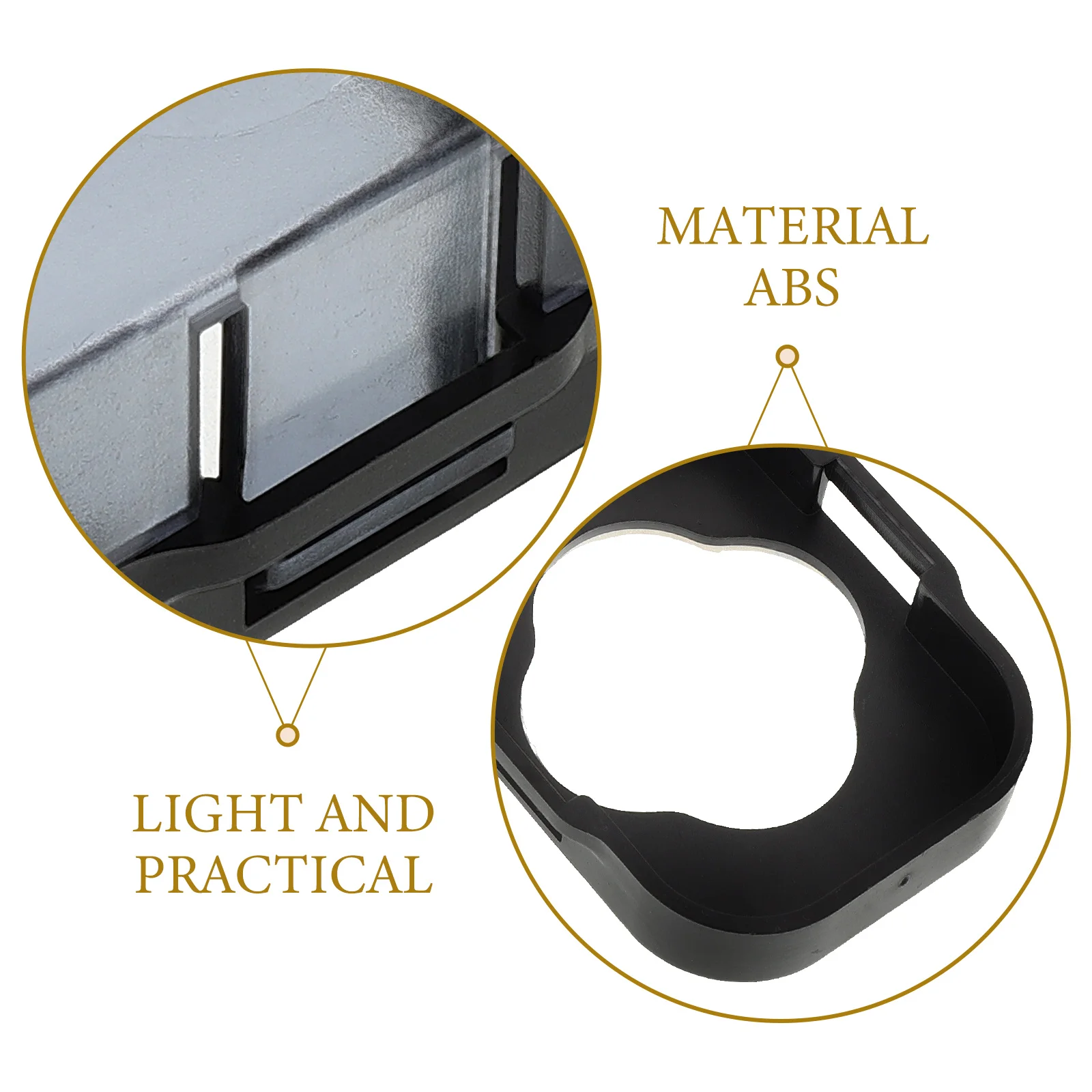 

Safety Lock Cover Stove Knob Covers Door Handle Double Abs Cabinet Protective Cap Travel
