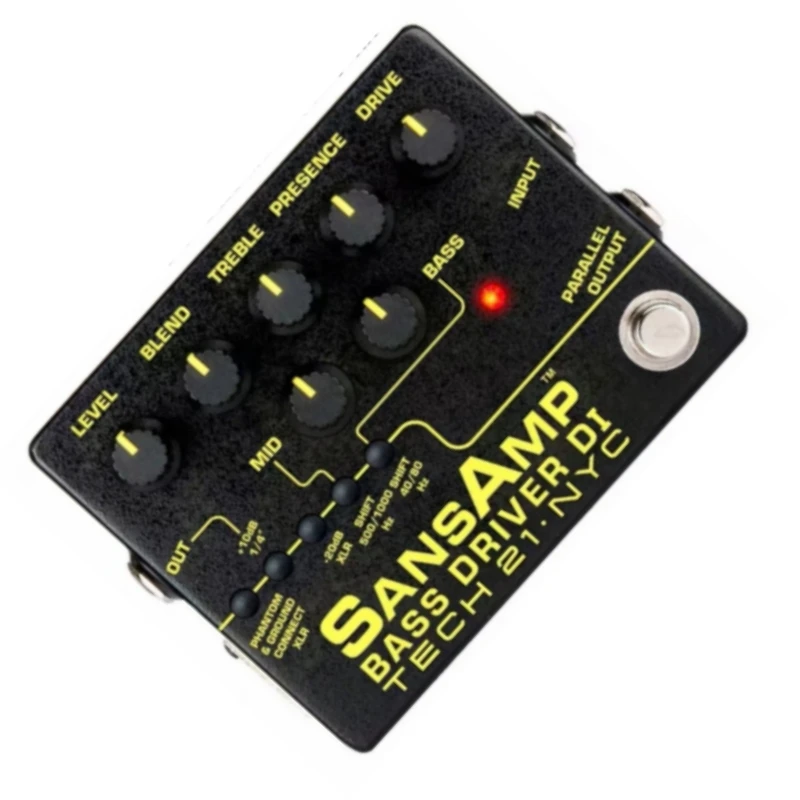 Tech 21 SansAmp bass driver Di BSDR-V2 electric guitar single piece comprehensive effect device with 12dB of cut and boost
