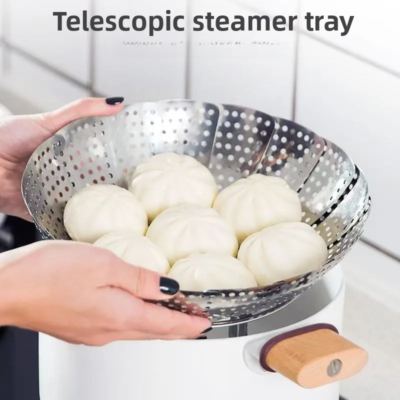 

Versatile Expanding Ster Multifunctional Stainl Steel Kitchen Supplies Small Sted Buns Rice Cooker Steng...