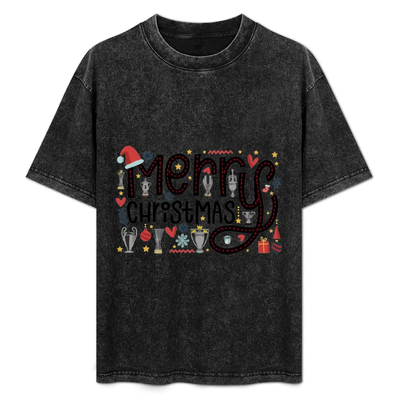 

Liverpool Merry Christmas trophy collection T-Shirt cheap stuff graphic shirts t shirts men