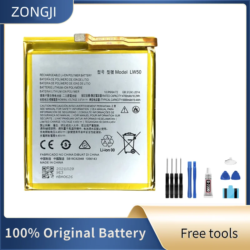 

Новый аккумулятор LW50 5000 мАч для Motorola Moto Edge Plus Edge + аккумуляторы XT2061-3 + бесплатные инструменты