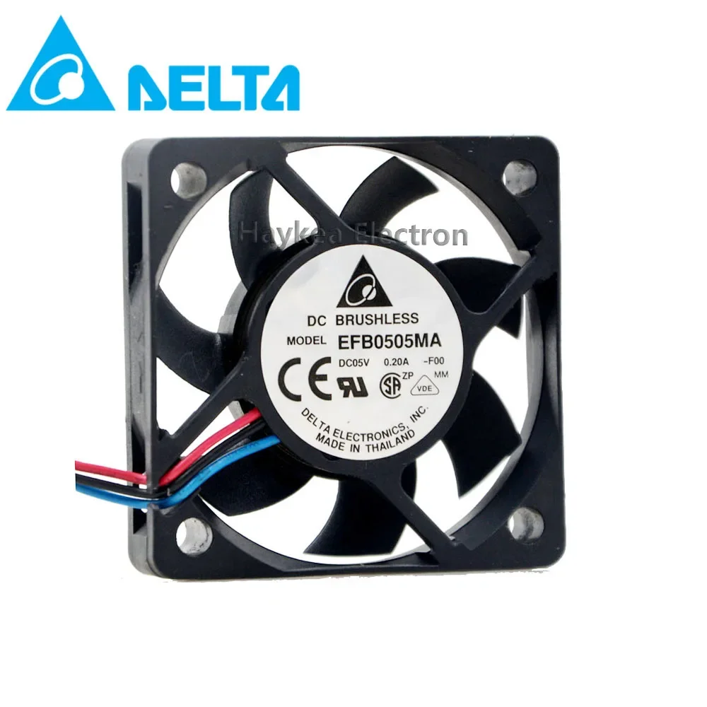 Untuk delta 5CM DC5V 0.20A fan 5010 fan silent fan cooling fan