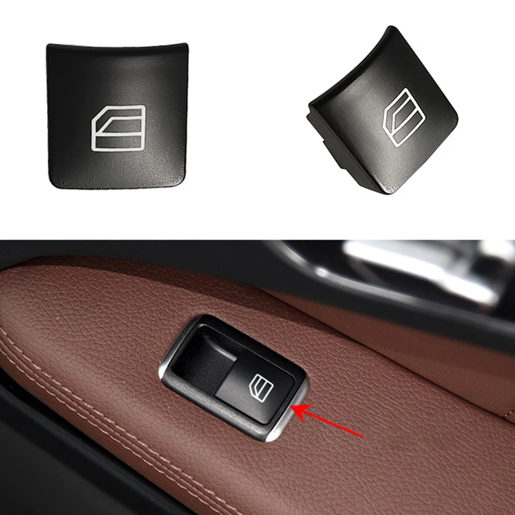 Power Car Window Control Switch Car Window Control Switch Cover Window Master Switch Caps for Mercedes Benz W204 X204 W212 W207