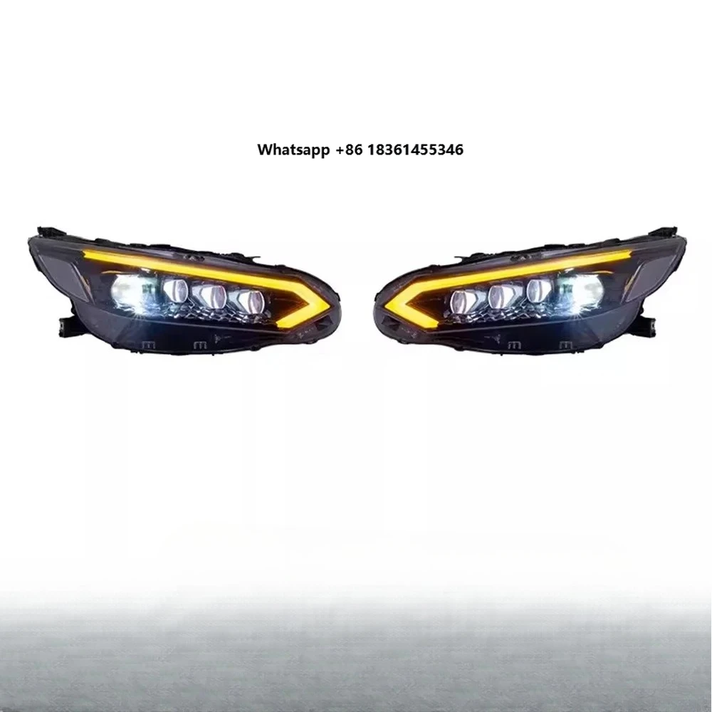 Car led Front lamp Headlight assembly For 20-22   Sylphy 14th DRL Daytime Running Light Turn signal 2pcs