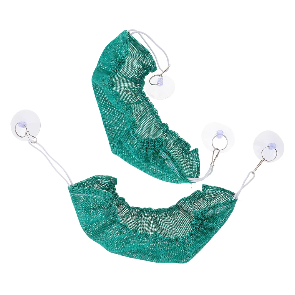 

2Pcs Reptile Hanging Hammock Comfortable Climbing Bed Suitable for Bearded Dragons Chameleons Cage Accessories with Suction Cups