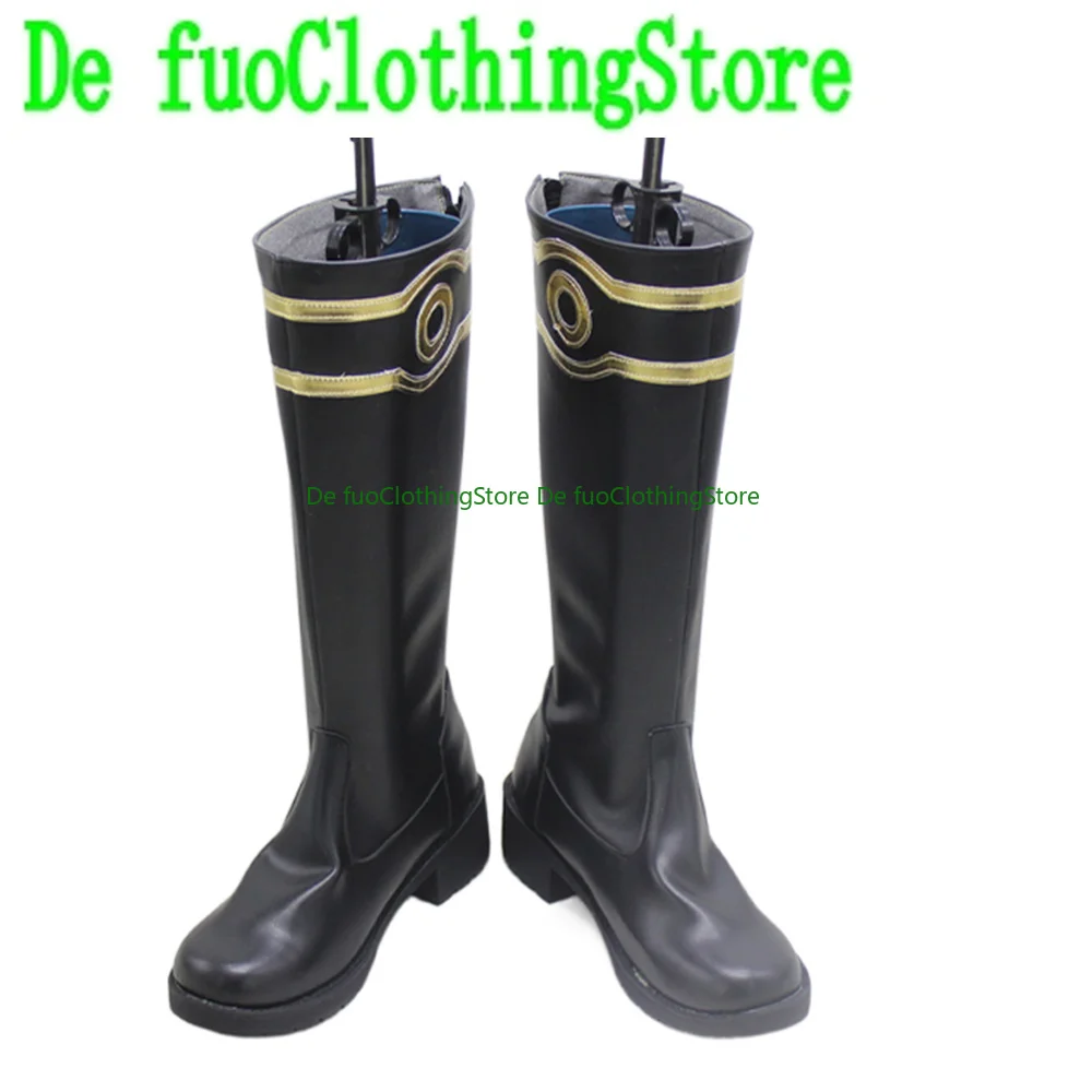 

Defuo TSUKIUTA THE ANIMATION Six Gravity MUTSUKI HAJIME Cosplay Shoes Boots Game Anime Halloween Christmas Shoes Store