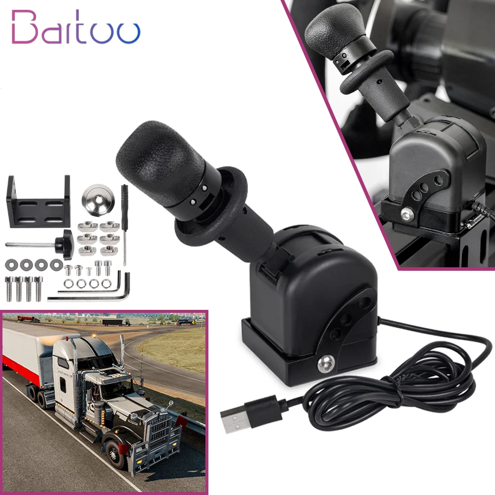 

Bartoo-Upgrade PC USB Sim E-Brake Handbrake For Thrustmaster T300RS For Logitech G27/G29/G920/G923 Simulator Air Brake SFN191