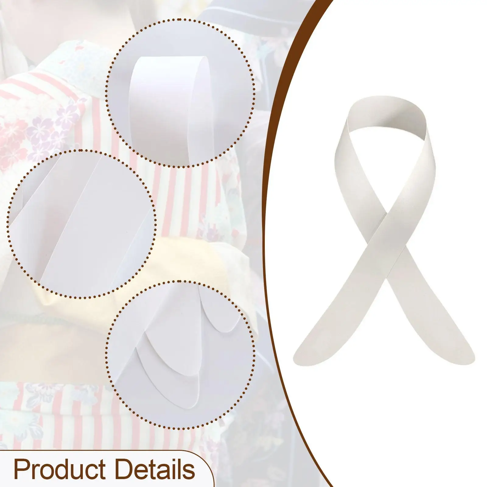 Kerah Kimono Jepang Dekorasi Pakaian Aksesori Kimono Wanita Jepang Tradisional untuk Pesta Cosplay Pesta Pernikahan Perjamuan