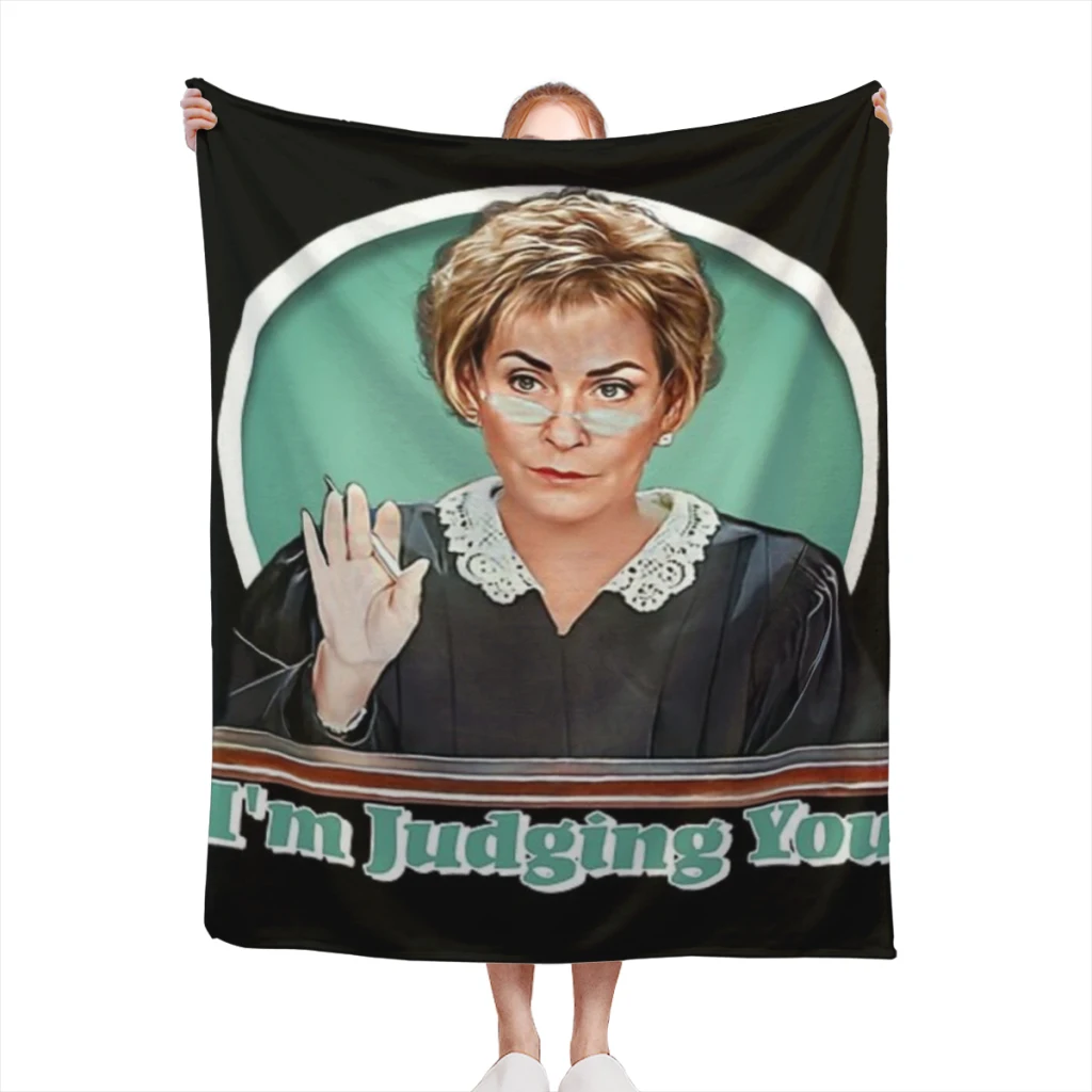 

Judge Judy Medium Blanket Fluffy Soft Bedroom Decor Sofa Blankets Comforter Home and Decoration