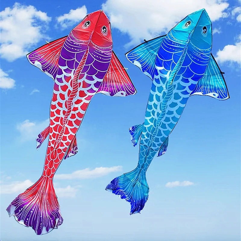 free shipping fish kites flying giant kites for adults kites professional winds kites fun toys cometa plane wind socks snake koi