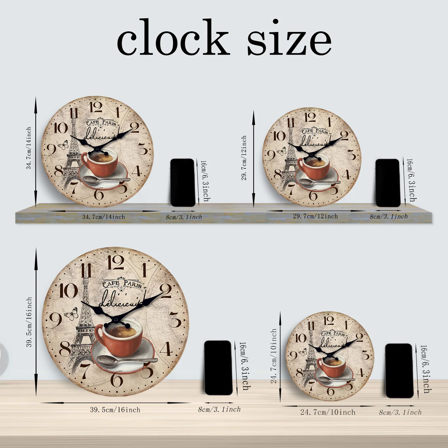 Thumbnail 3 - #48 Silent Wall Clocks List of Top Picks