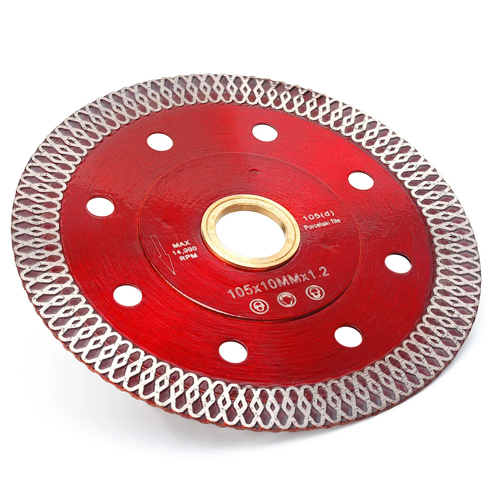 Casaverde D105mm Super Thin Diamond Ceramic Saw Blade Porcelain Cutting Disc Cutting for Granite Marble Ceramic Porcelain Tile