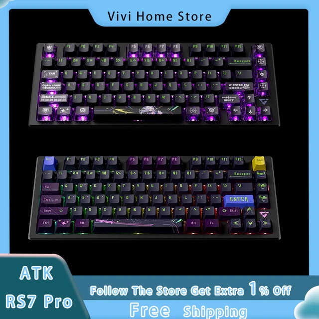 ATK RS7 RGB ラピッドトリガーキーボード 【楽天市場】【送料無料】VXE