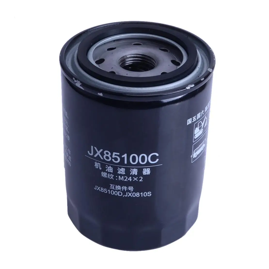 

Масляный фильтр M24 X 2, резьба, подходит для экскаватора John Deere, черный JX85100C JX85100D JX0810S, новый