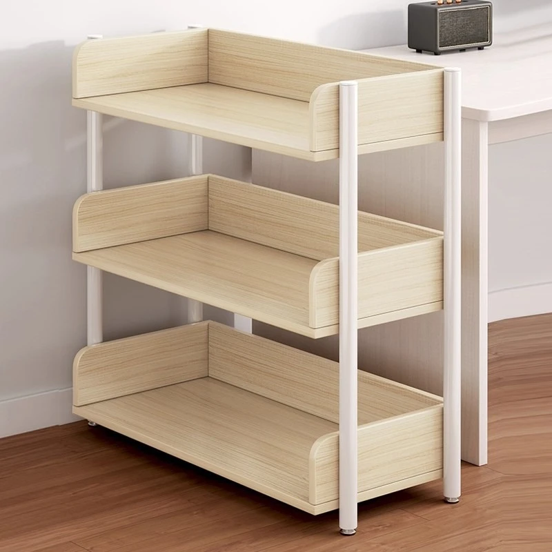 Shelf Shelf Floor-to-ceiling desk Small storage rack Storage rack Office multi-layer display rack