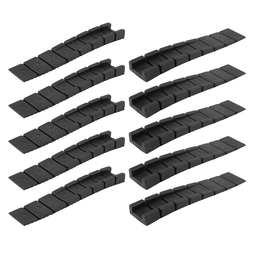 

10pcs Furniture Shims Leveling Pads Chair Leg Protectors Adjustable Feet Stabilizer Wedge Desk Table Cabinet Non