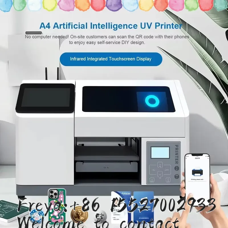 Multi Function Wide Application XP600 Printhead Inkjet Printer for Commemorative Coin Refrigerator Magnet Card