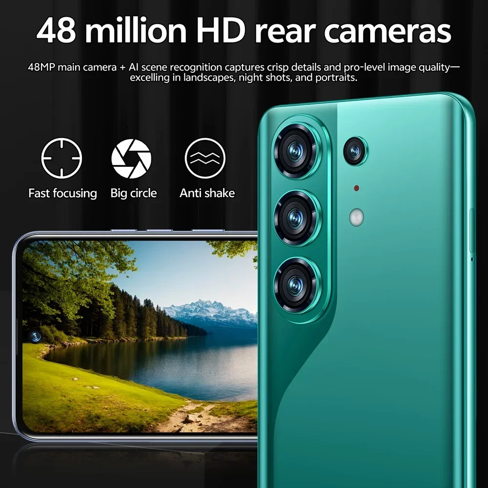 K-Touch Mobiltelefone C26 Ultra Smartphone Android 5G 7,3 HD Handy 22GB 2TB 7800mAh Octa-Core Entsperrt Dual-SIM 16+48MP Kamera – Detail 8