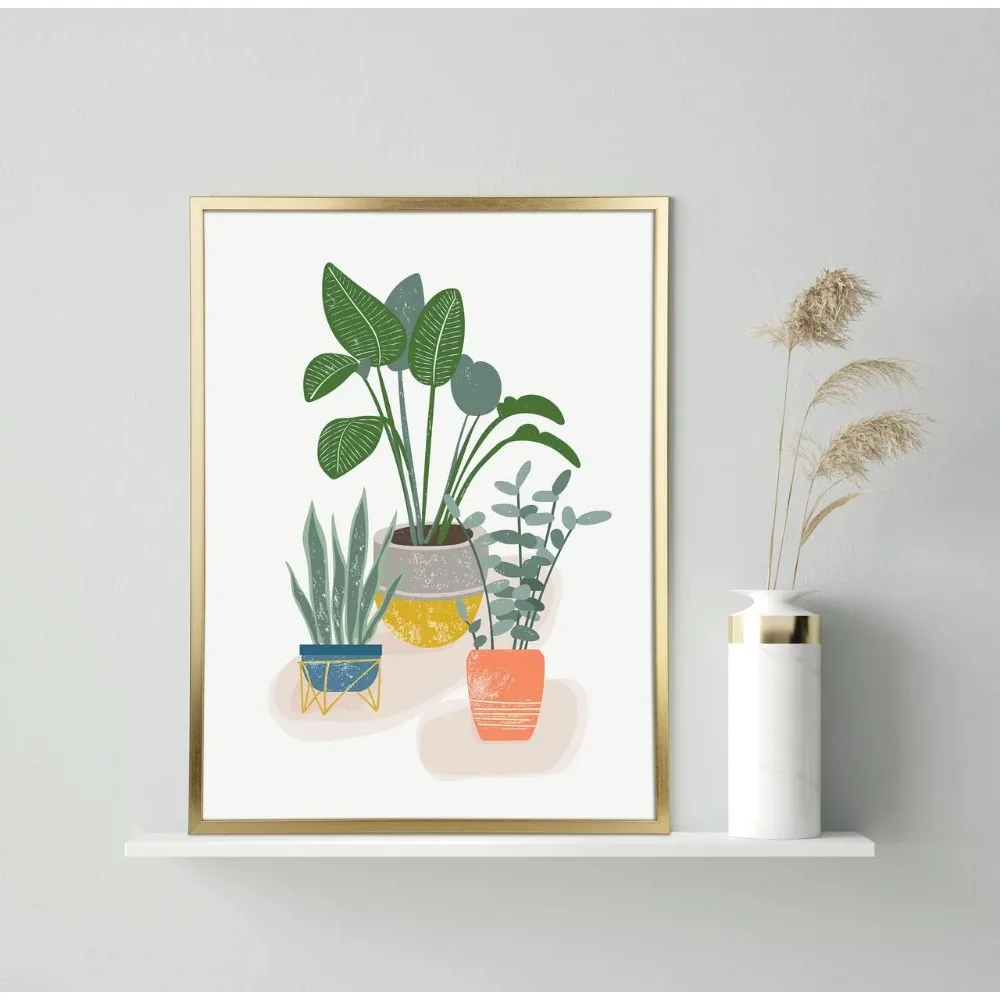 24x36 dunne platte gouden posterframe