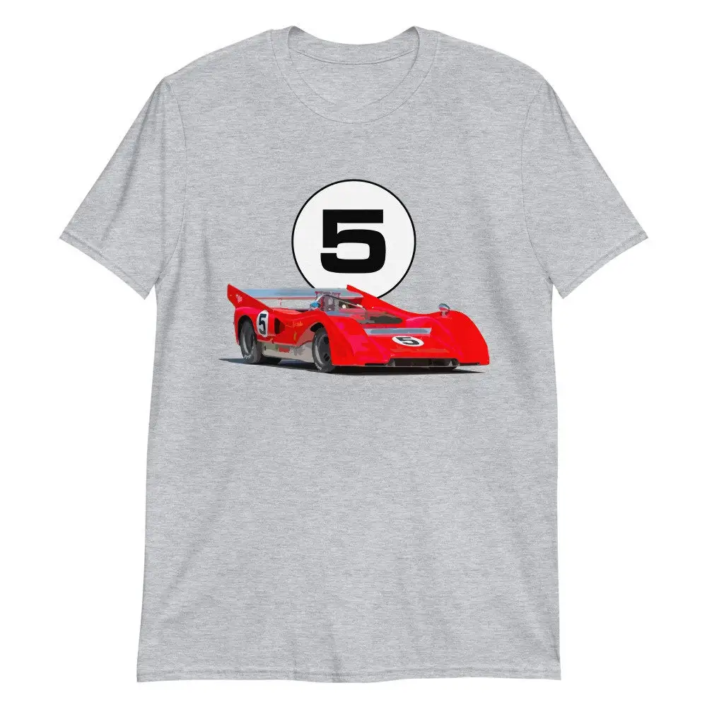 1971 M8E F Can Am Racer Vintage Motorsports Race Car  T Shirt