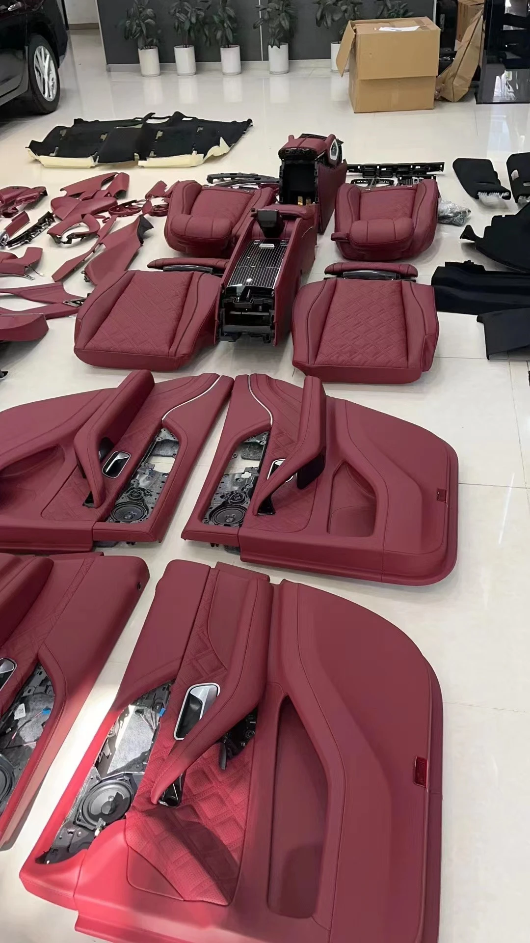 Whole Set Car Interior Accessories  Convert New Gls 600 Style for Gls 450 Gls 580