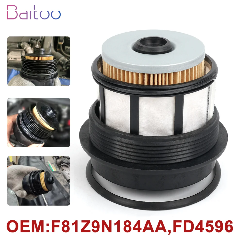 

FD4596 Premium Fuel Filter Kit For Ford F250 F350 Super Duty Pickup Van 7.3L V8 Turbo Diesel F81Z9N184AA OFI087