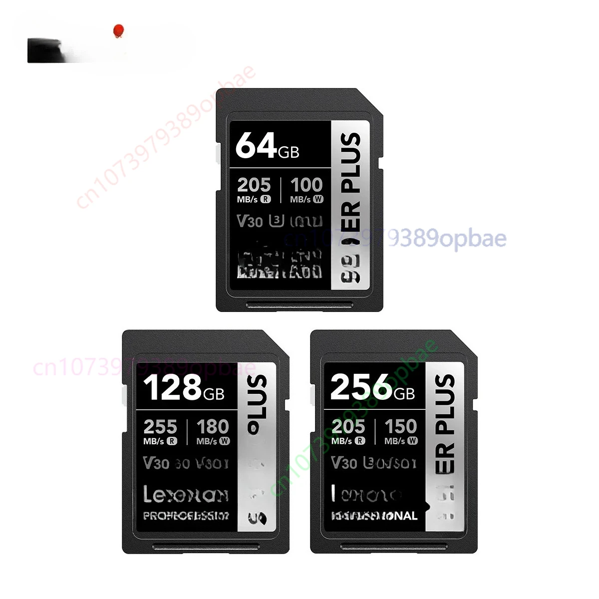 For Lexar Professional SD Card V30 U3 4K UHD SDXC Memory Card SILVER Series Camera Card Up to 160Mb/s Original Storage Cards